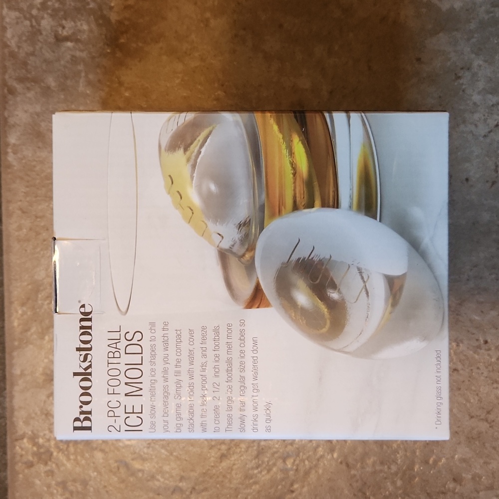 Brookstone Football Ice Cube Molds - Picture 3 of 4